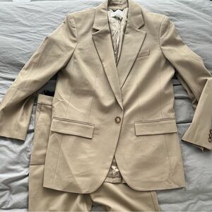 Aritzia Babaton Agency Tan Suit NWT and NWOT